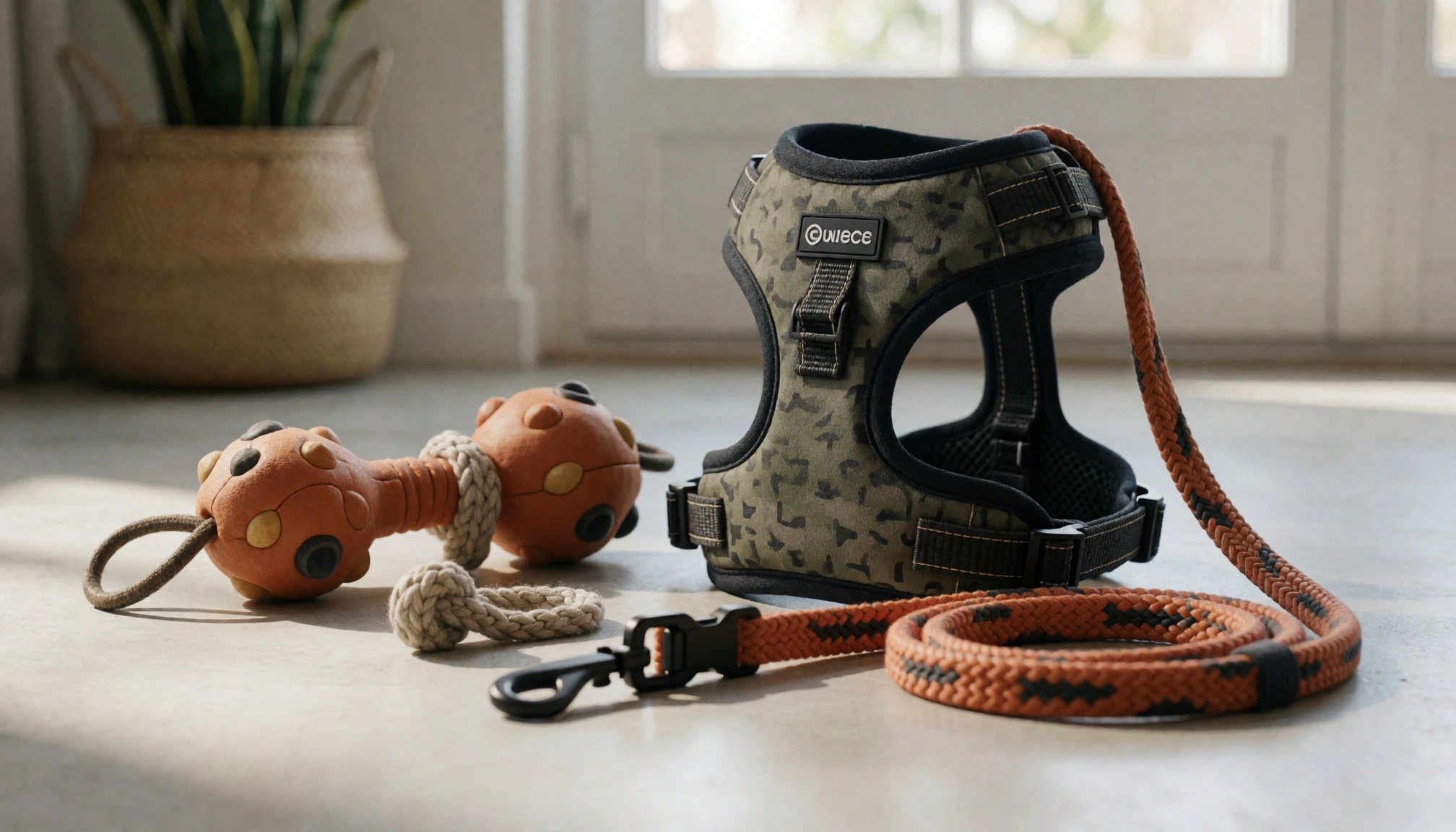 Photo éditoriale pour Choisir un harnais confortable pour un chien puissant : critères essentiels