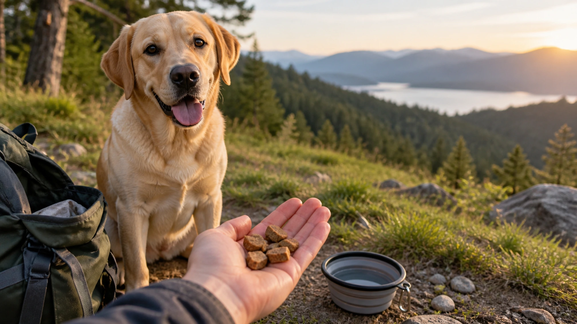 Photo éditoriale pour Comprendre les portions et friandises pour un chien actif : équilibre et pratique