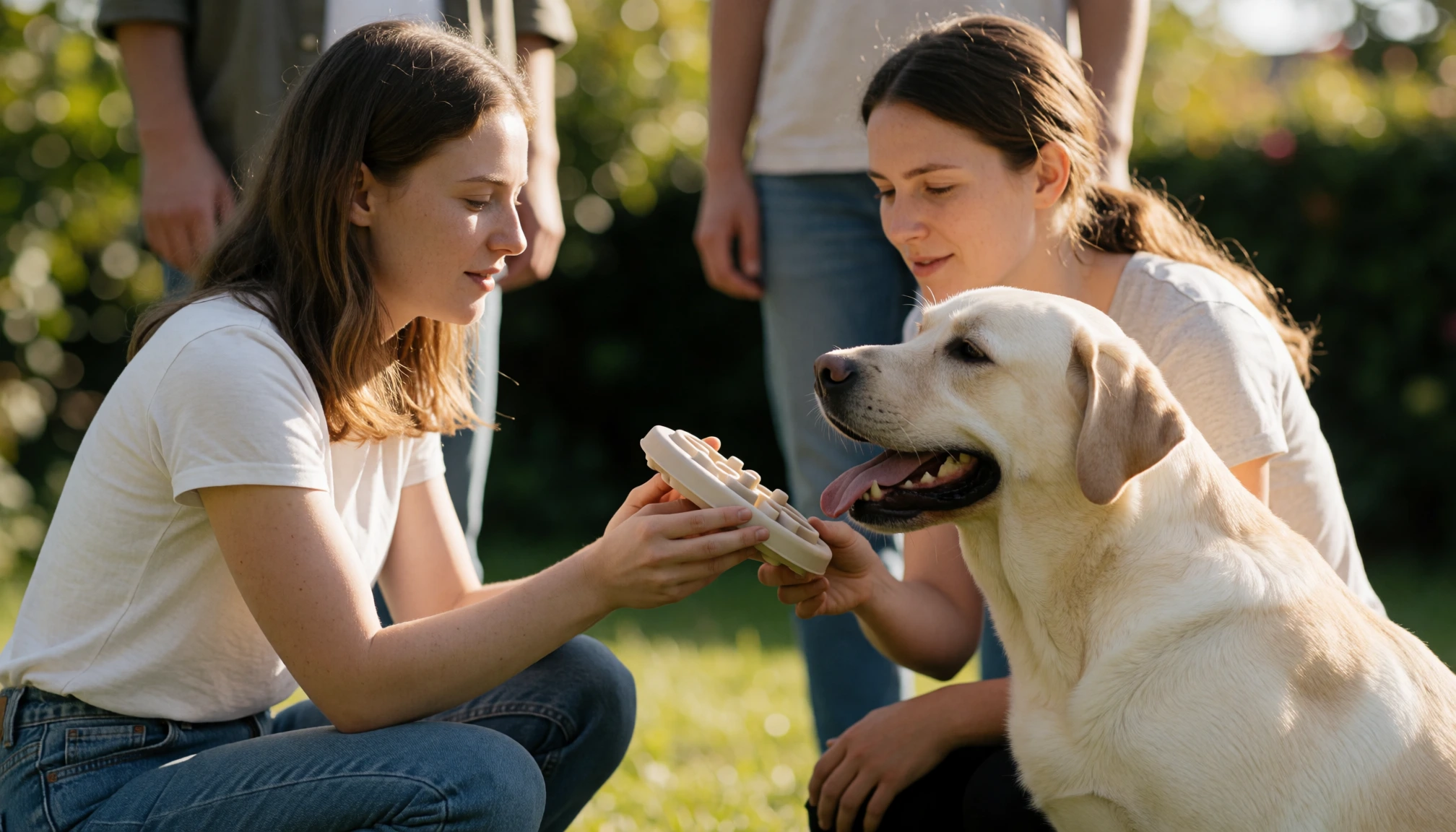 Utiliser les jouets d’occupation pour stimuler mentalement un labrador et prévenir l’ennui