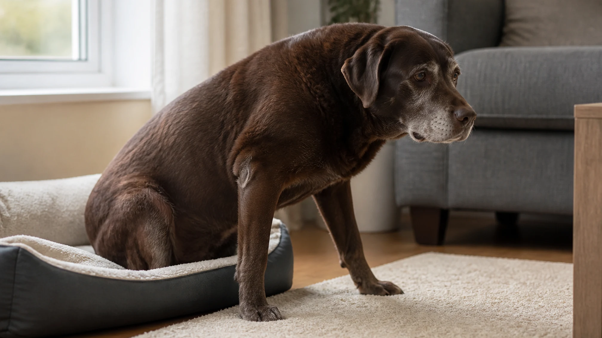 Comment reconnaître les signes de douleur chez un labrador et réagir ? — scène pratique complémentaire